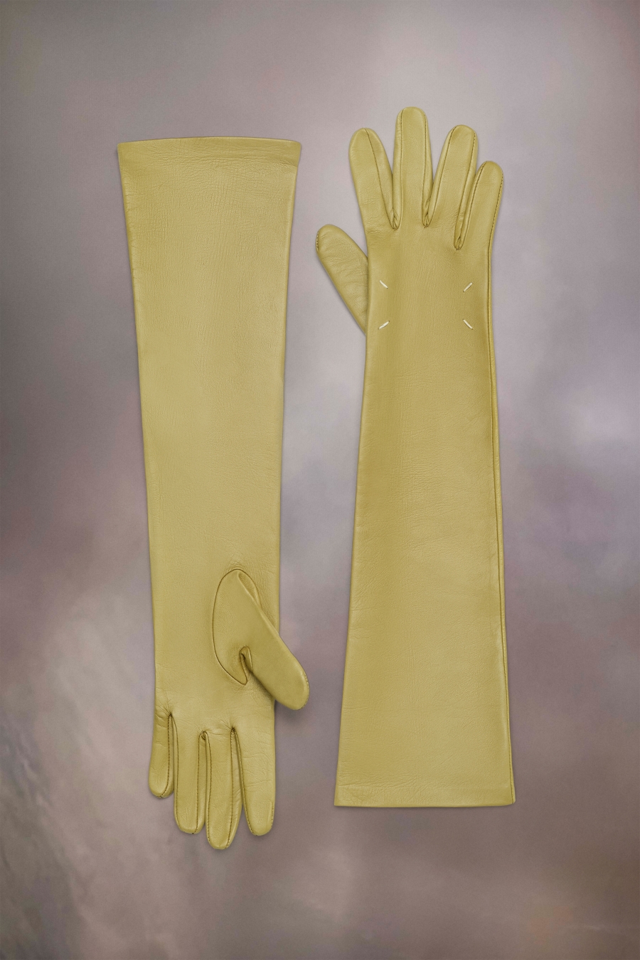 Accesorios Maison Margiela Four Stitches Gloves Hombre Avio | 758149QMP