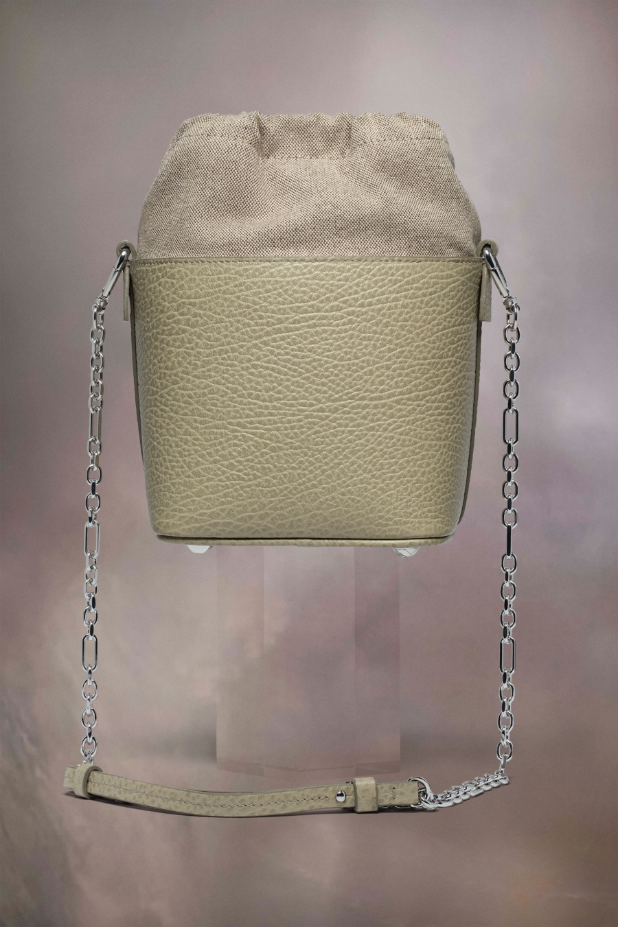 Bolsa De Hombro Maison Margiela 5ac Bucket Small Mujer Blancos | 130874HWX