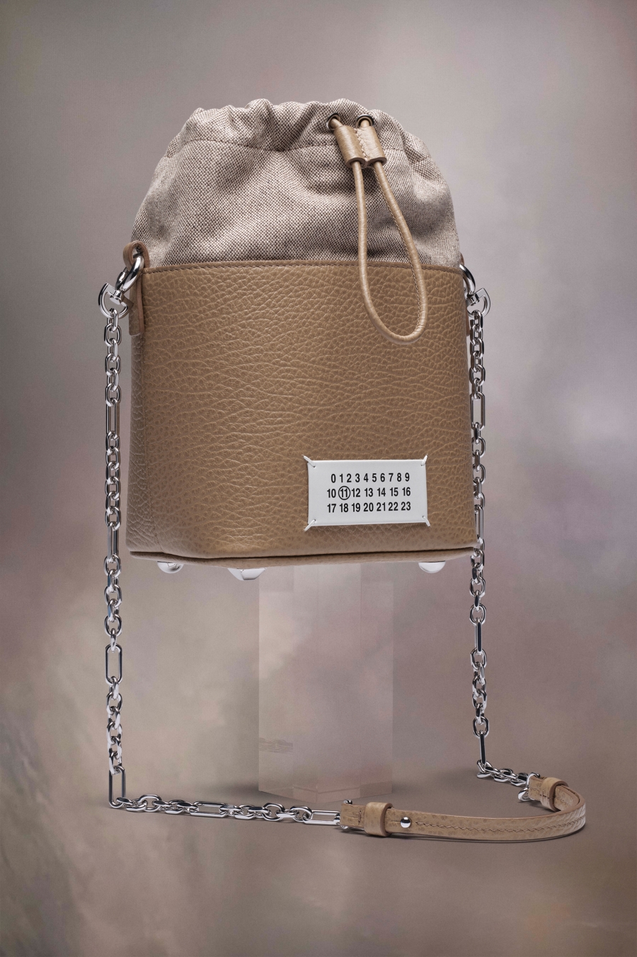 Bolsa De Hombro Maison Margiela 5ac Bucket Small Mujer Blancos | 148597UGV