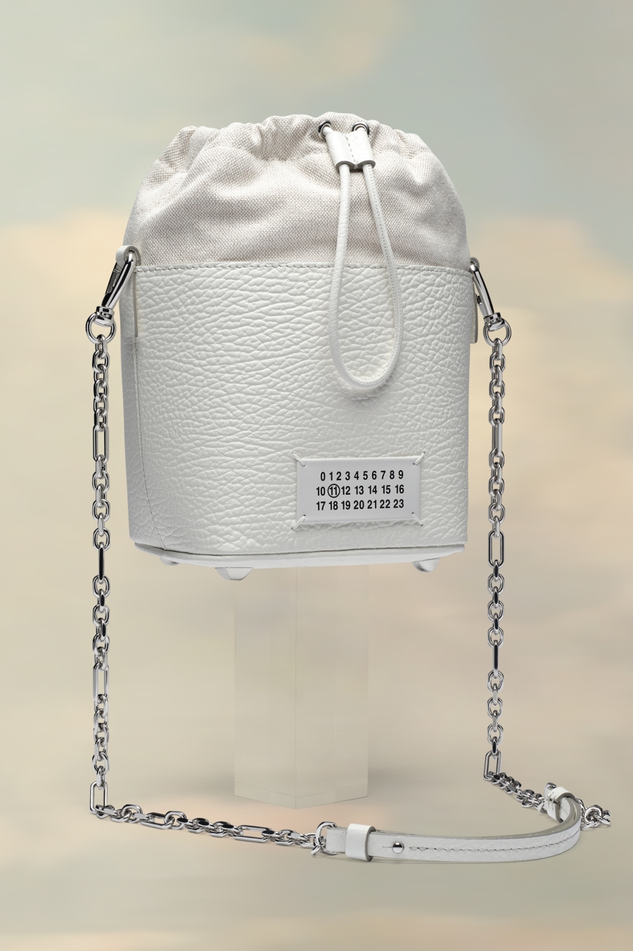 Bolsa De Hombro Maison Margiela 5ac Bucket Small Mujer Blancos | 263890GOH