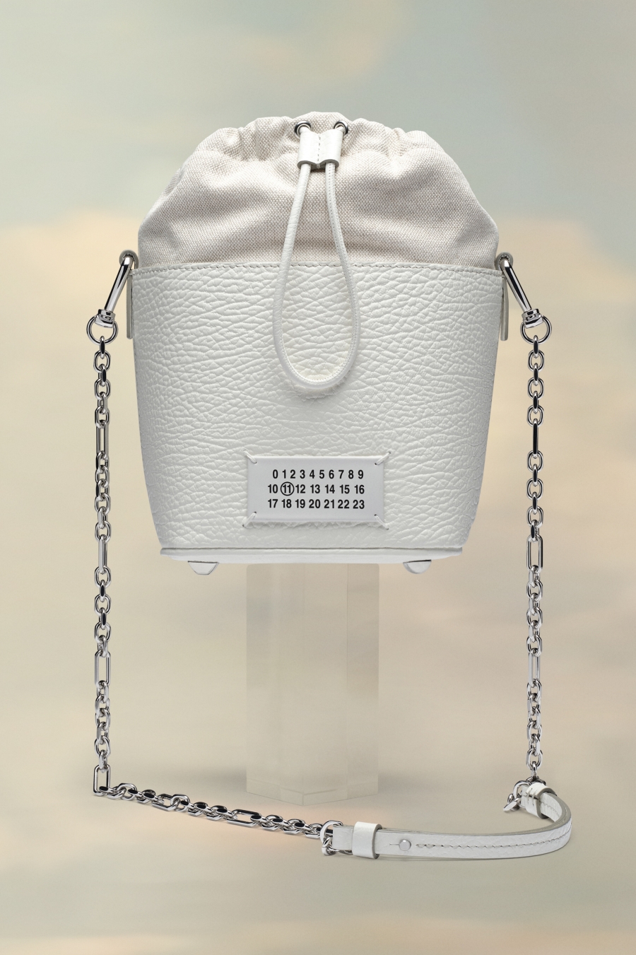 Bolsa De Hombro Maison Margiela 5ac Bucket Small Mujer Blancos | 263890GOH