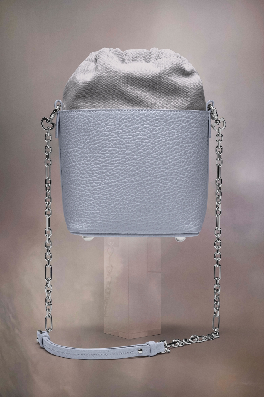 Bolsa De Hombro Maison Margiela 5ac Bucket Small Mujer Blancos | 476821NPH