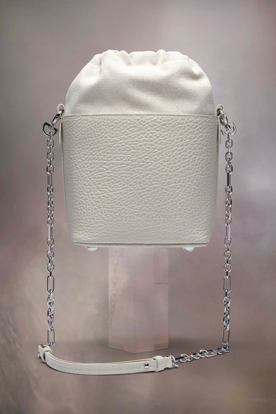 Bolsa De Hombro Maison Margiela 5ac Bucket Small Hombre Blancos | 791862TEW