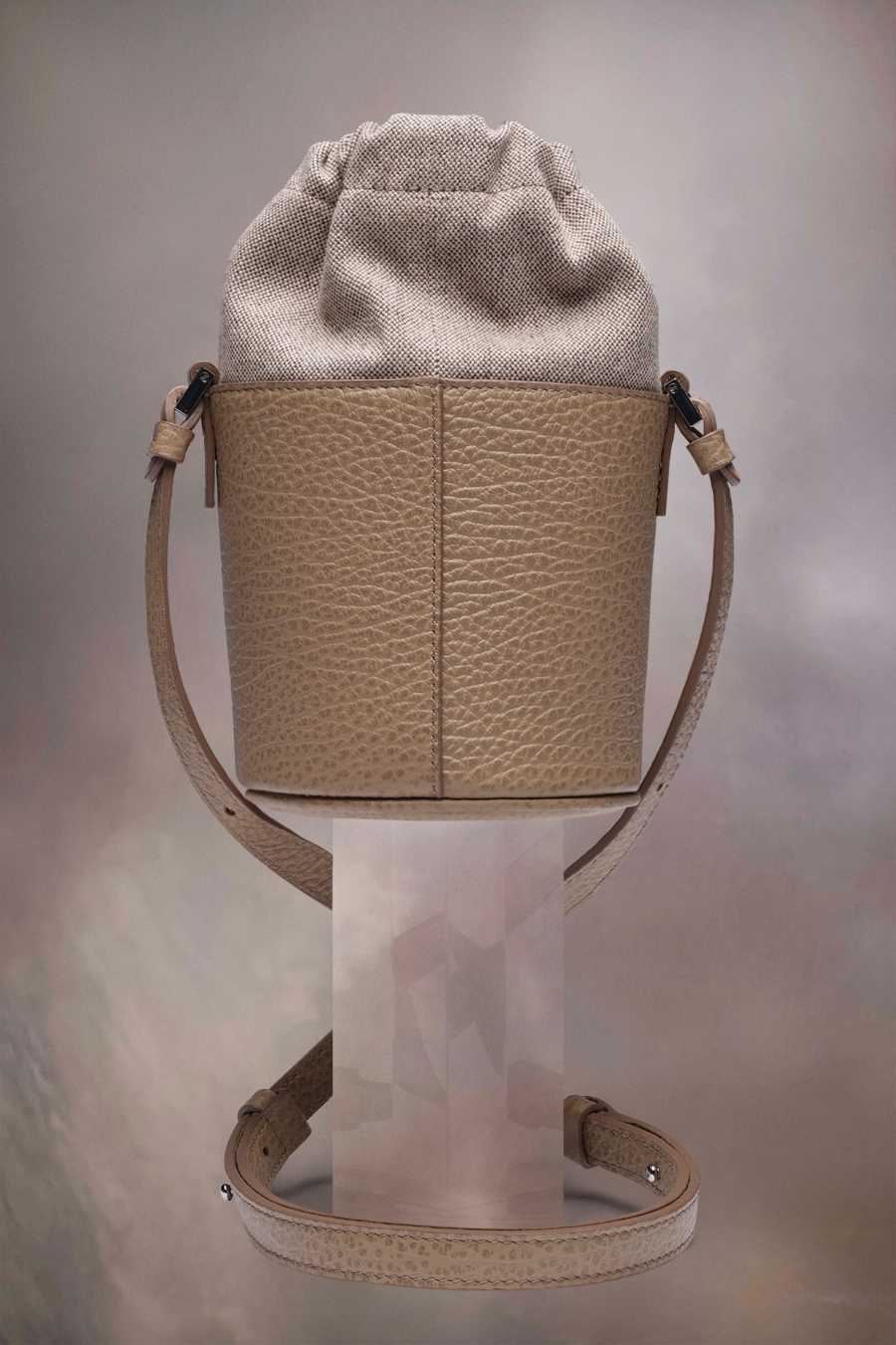 Bolsa De Hombro Maison Margiela 5ac Bucket Mini Mujer Marrom | 794835CBO