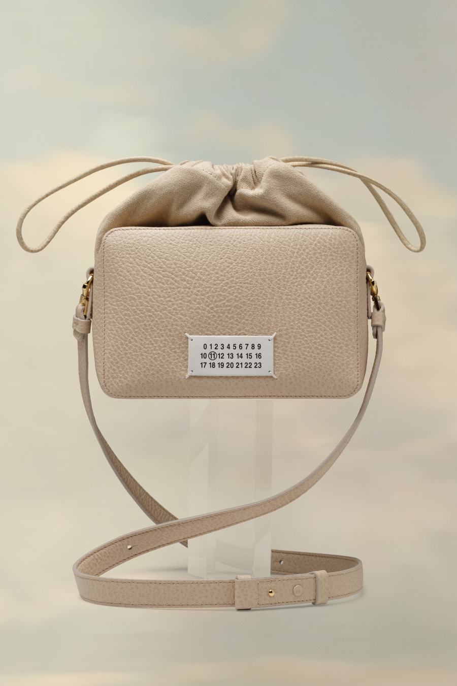 Bolsa De Hombro Maison Margiela 5ac Camera Medium Mujer Almond | 256470XTO