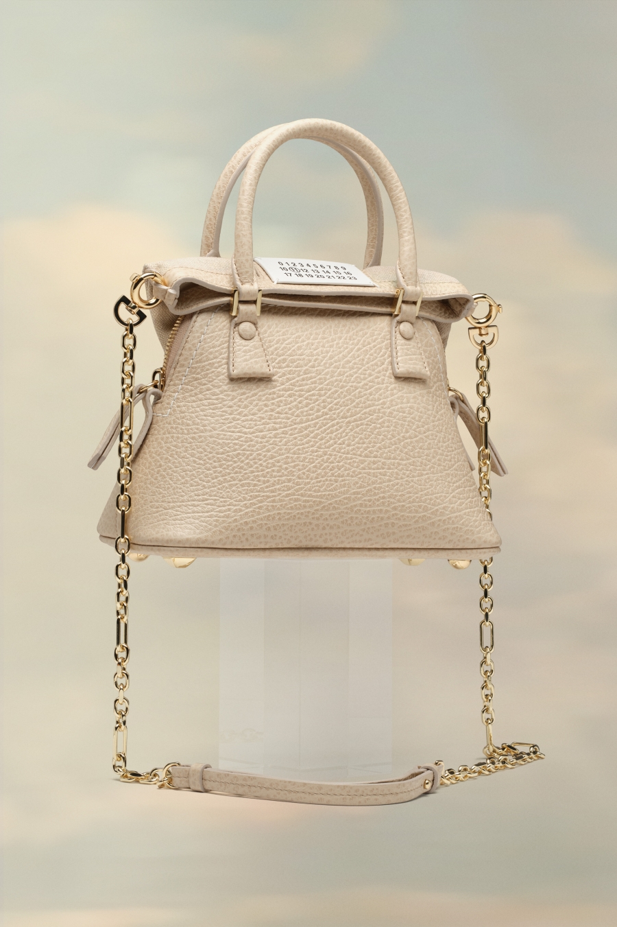 Bolsa De Hombro Maison Margiela 5ac Classique Micro Mujer Blancos | 076412YGK