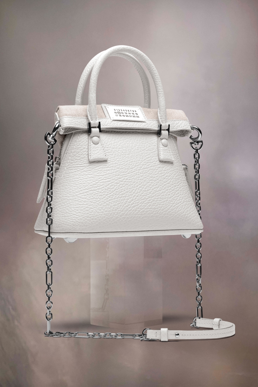 Bolsa De Hombro Maison Margiela 5ac Classique Micro Mujer Blancos | 692350WKR