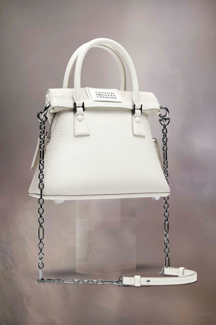 Bolsa De Hombro Maison Margiela 5ac Classique Micro Mujer Blancos | 728563ZKB