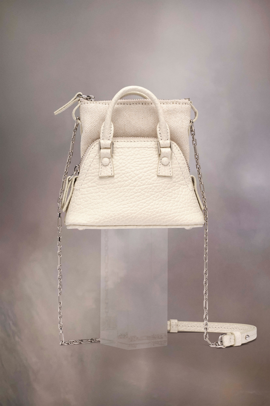 Bolsa De Hombro Maison Margiela 5ac Classique Baby Mujer Blancos | 750692FGT