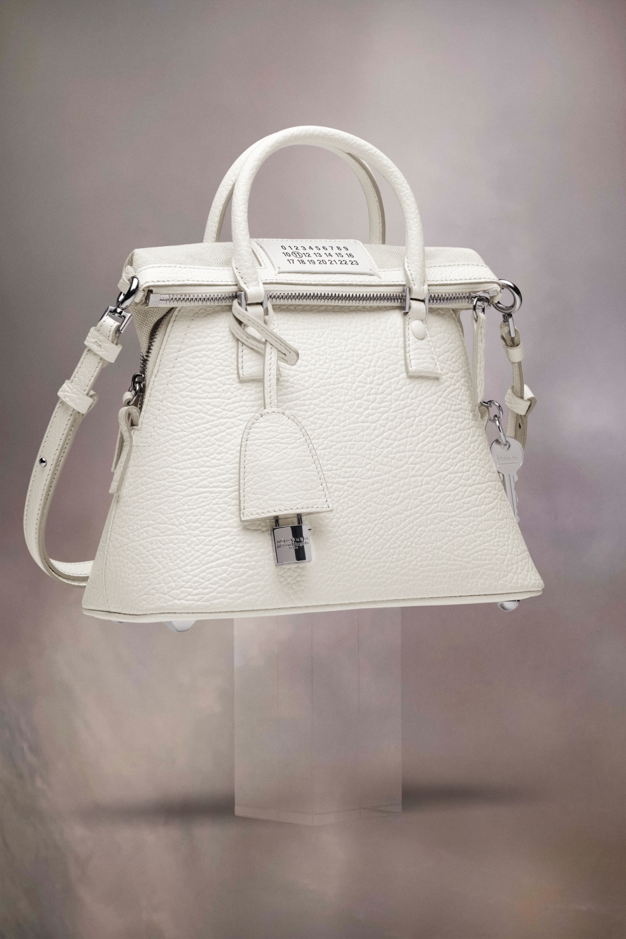 Bolsa De Hombro Maison Margiela 5ac Classique Mini Mujer Blancos | 948326OAE