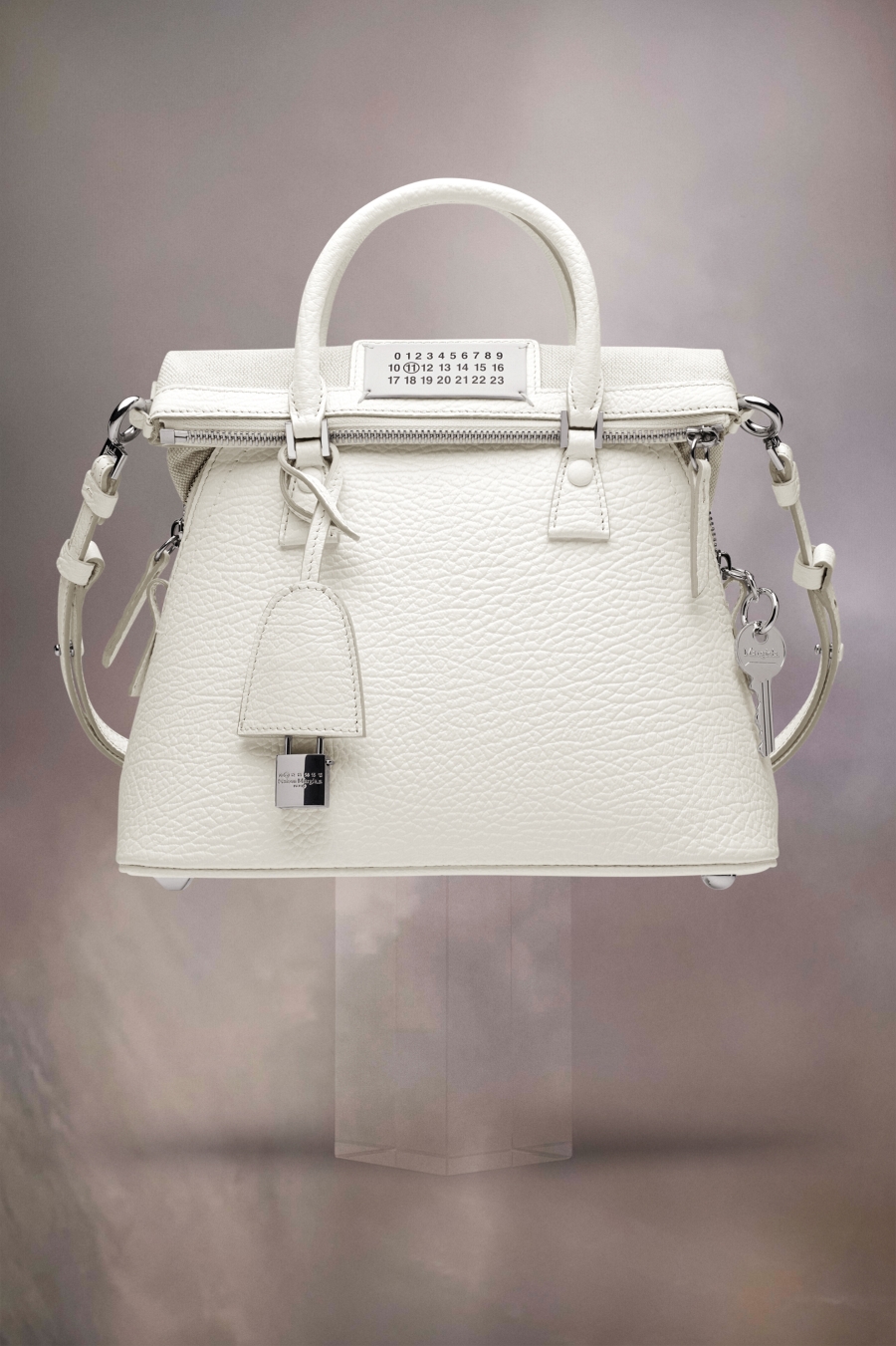 Bolsa De Hombro Maison Margiela 5ac Classique Mini Mujer Blancos | 948326OAE