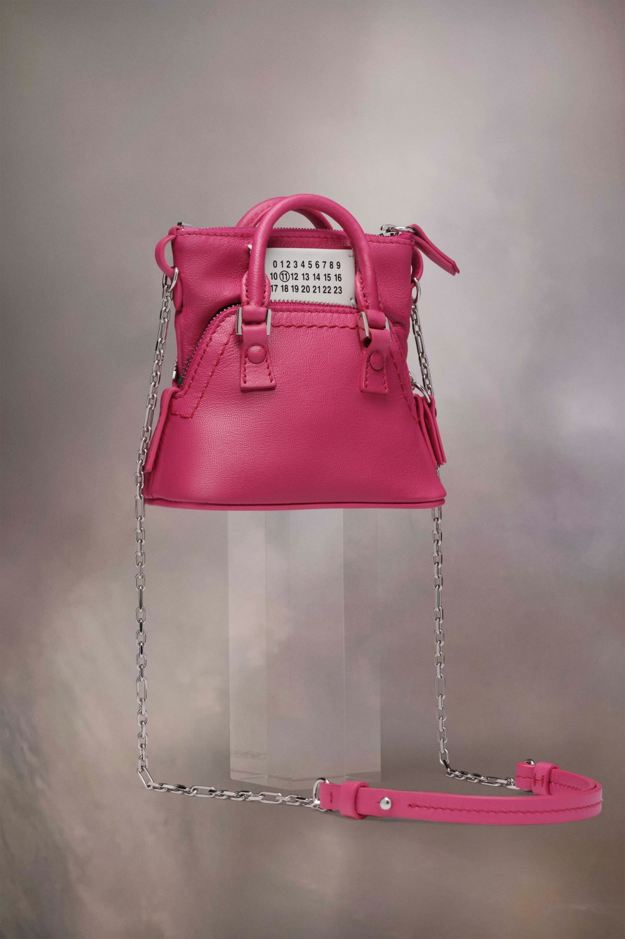 Bolsa De Hombro Maison Margiela 5ac Recicla Classique Baby Mujer Fucsia Rosas | 206483APT