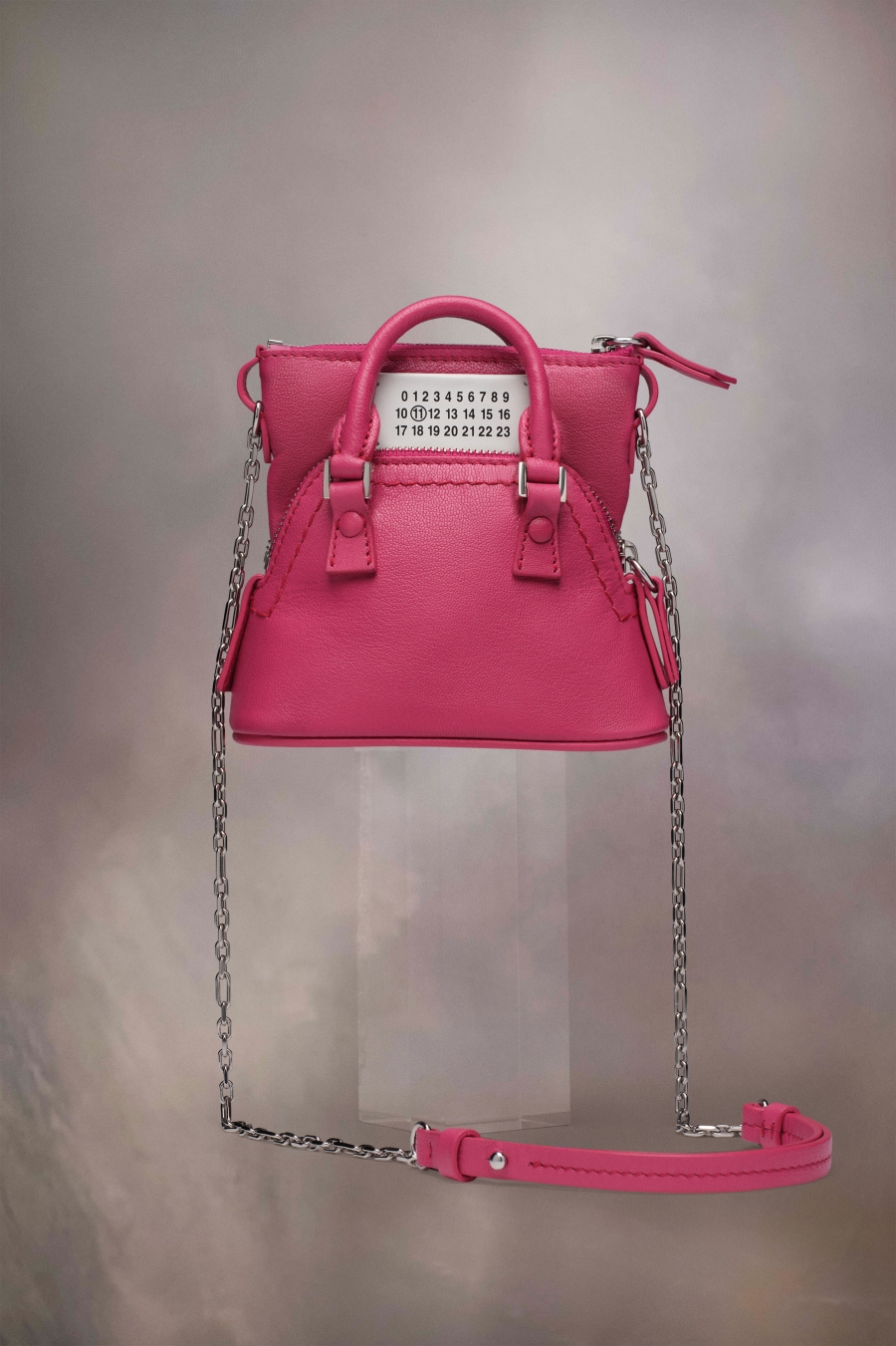 Bolsa De Hombro Maison Margiela 5ac Recicla Classique Baby Mujer Fucsia Rosas | 206483APT