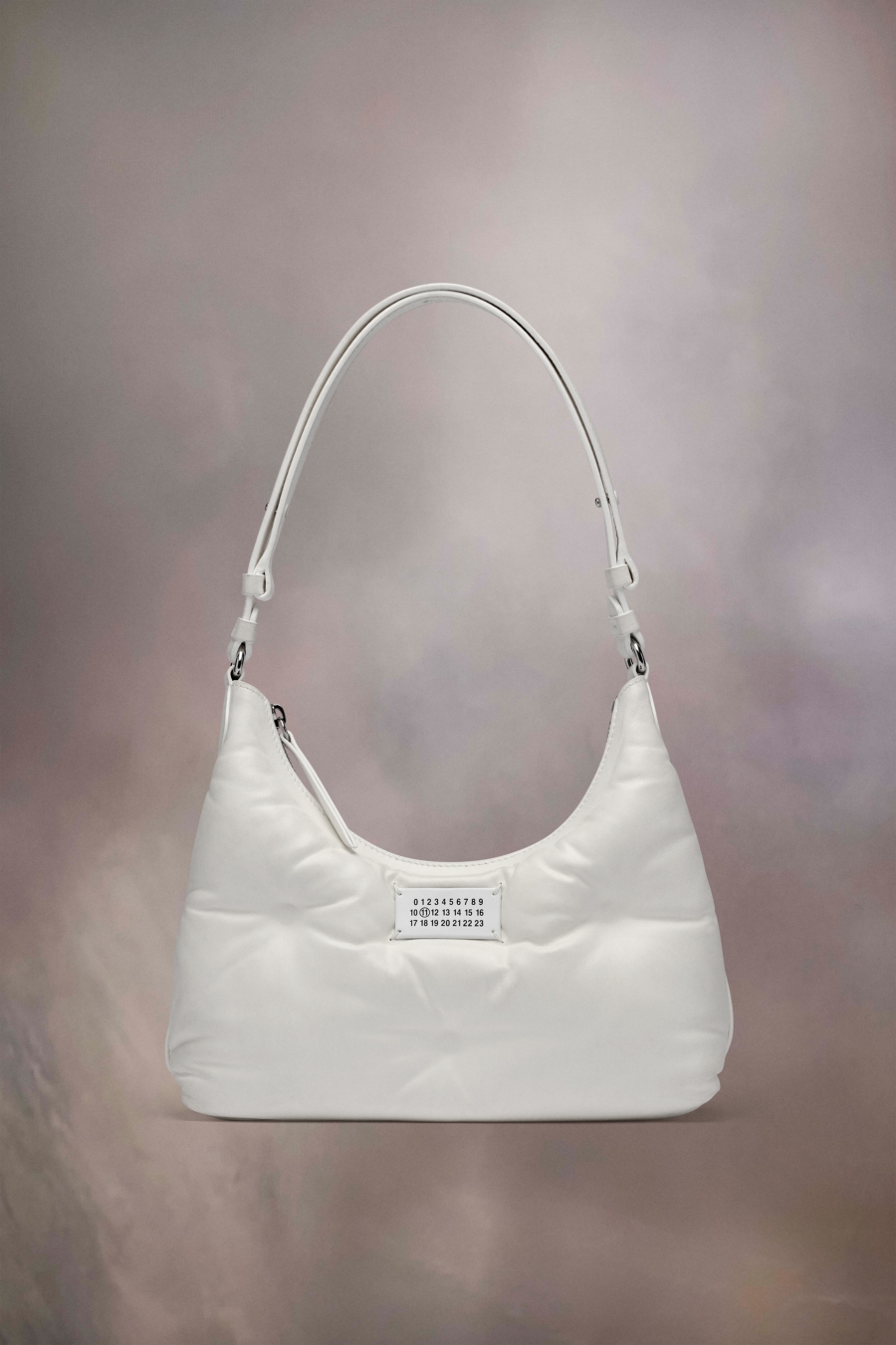 Bolsa De Hombro Maison Margiela Glam Slam Hobo Small Mujer Blancos | 081937UCE