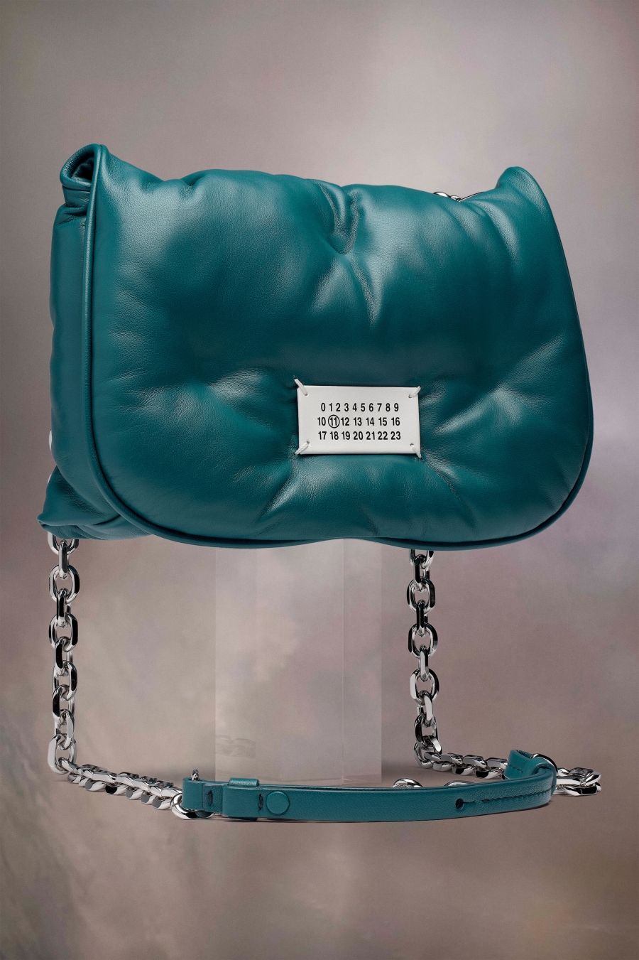 Bolsa De Hombro Maison Margiela Glam Slam Flap Small Mujer Verdes | 264980PCU