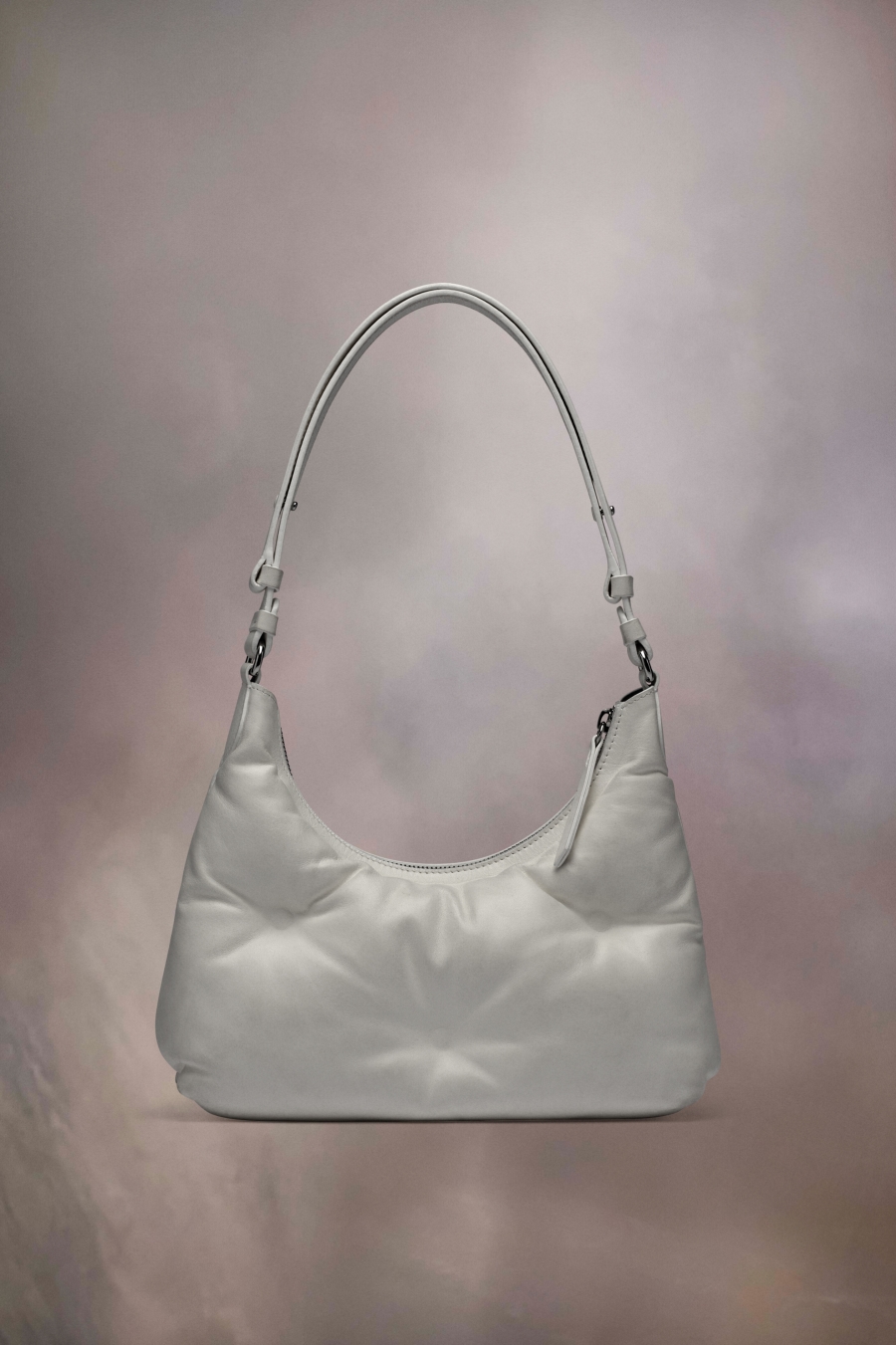 Bolsa De Hombro Maison Margiela Glam Slam Hobo Small Hombre Blancos | 274896LTJ