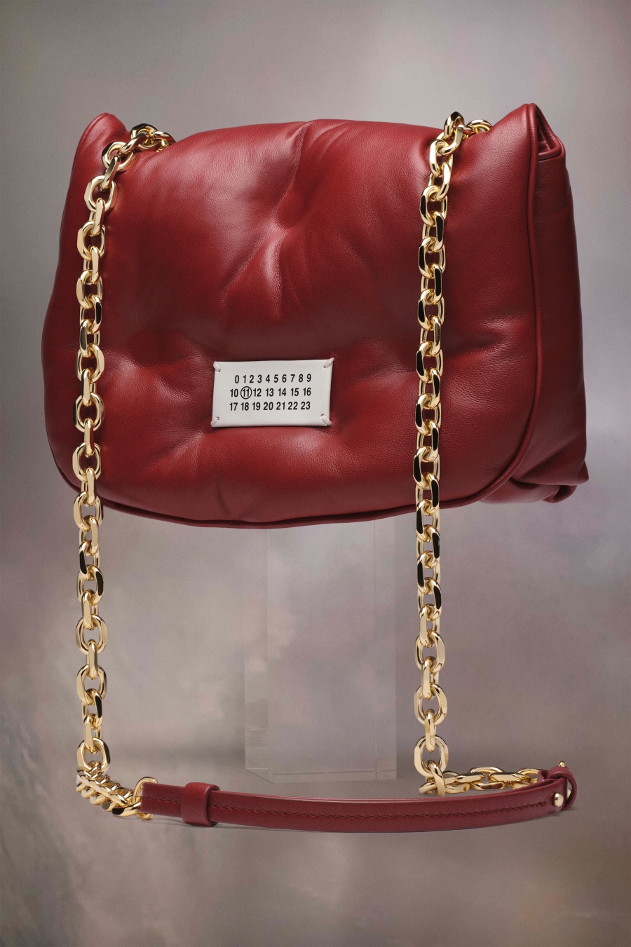 Bolsa De Hombro Maison Margiela Glam Slam Flap Small Hombre Marrom Claro | 372546HEG