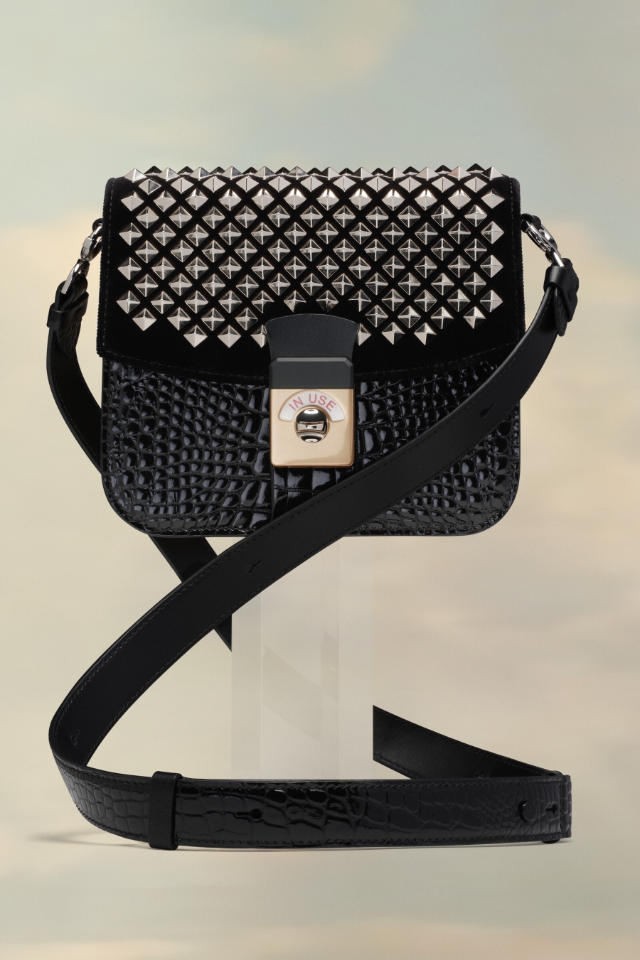 Bolsa De Hombro Maison Margiela New Lock Square Mujer Negros | 215348VYU