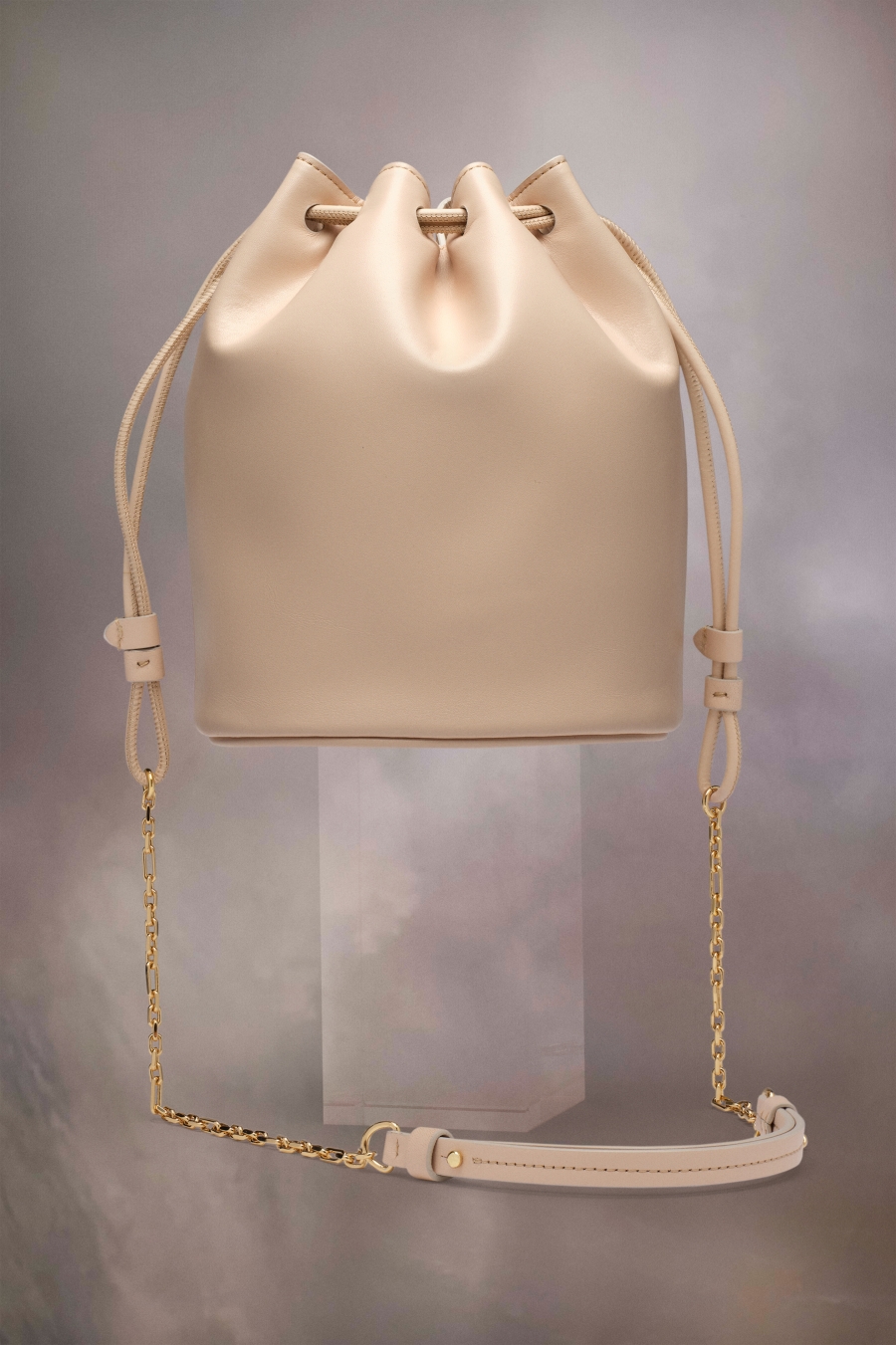 Bolsa De Hombro Maison Margiela Tabi Bucket Hombre Almond | 261089LIJ