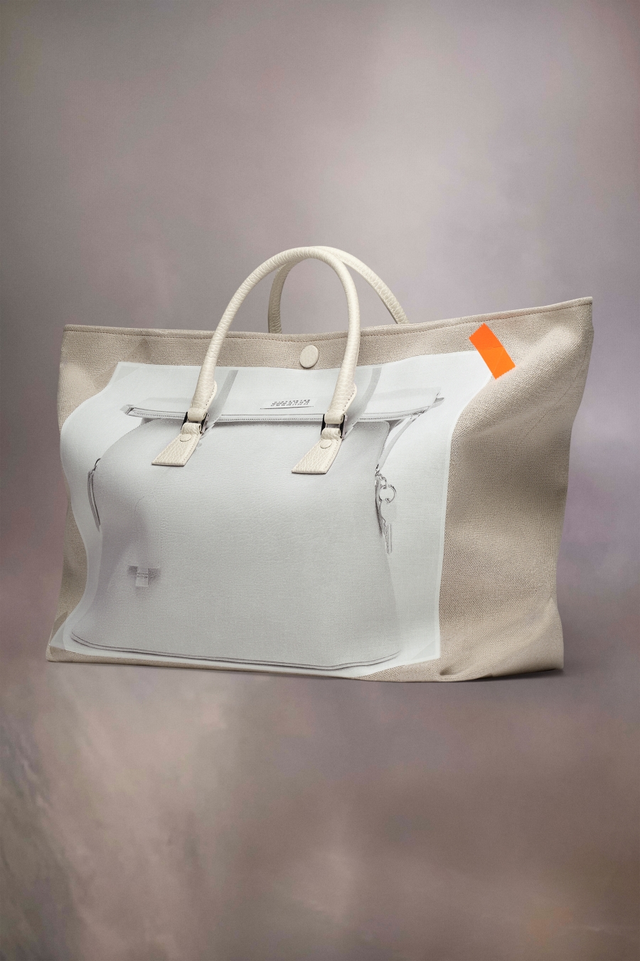 Bolsa De Hombro Maison Margiela Trompe L'oeil 5ac Shopping Mujer Grises | 347951DQO