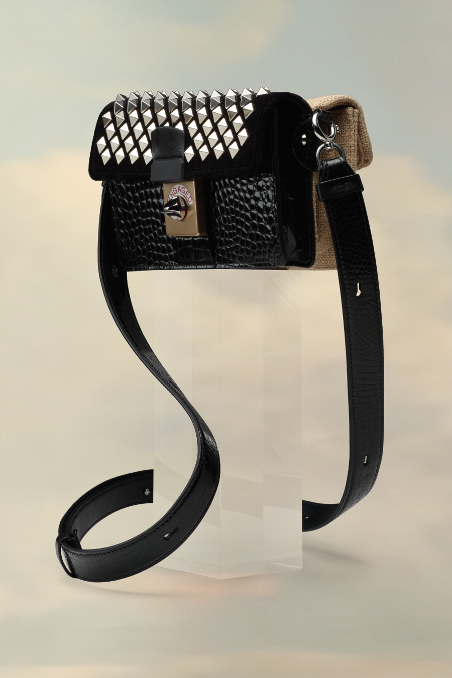 Bolsas De Mano Maison Margiela New Lock Horizontal Mujer Negros | 502178FDL