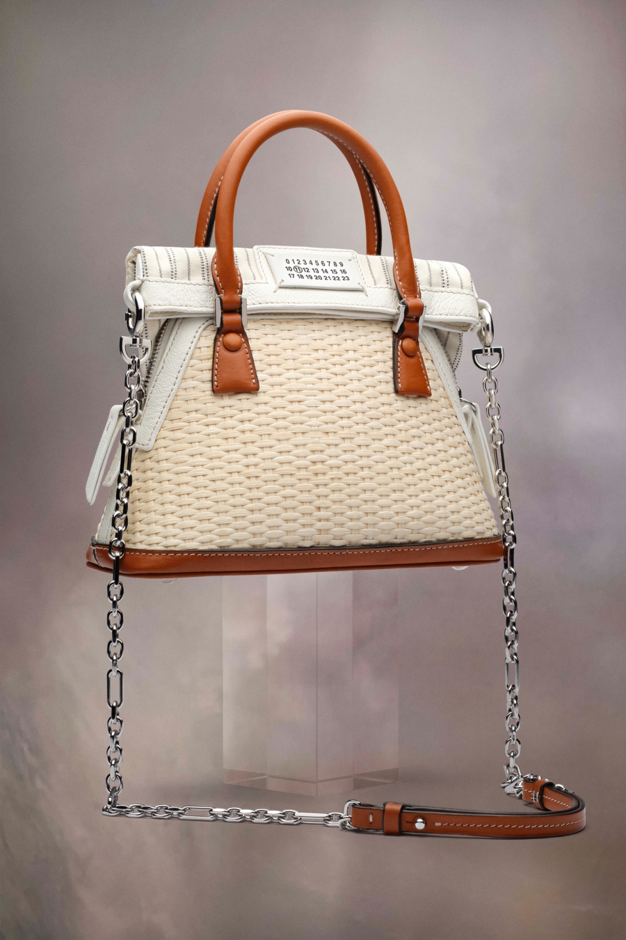 Bolsos Cruzados Maison Margiela 5ac Classique Micro Mujer Blancos | 170426TPO