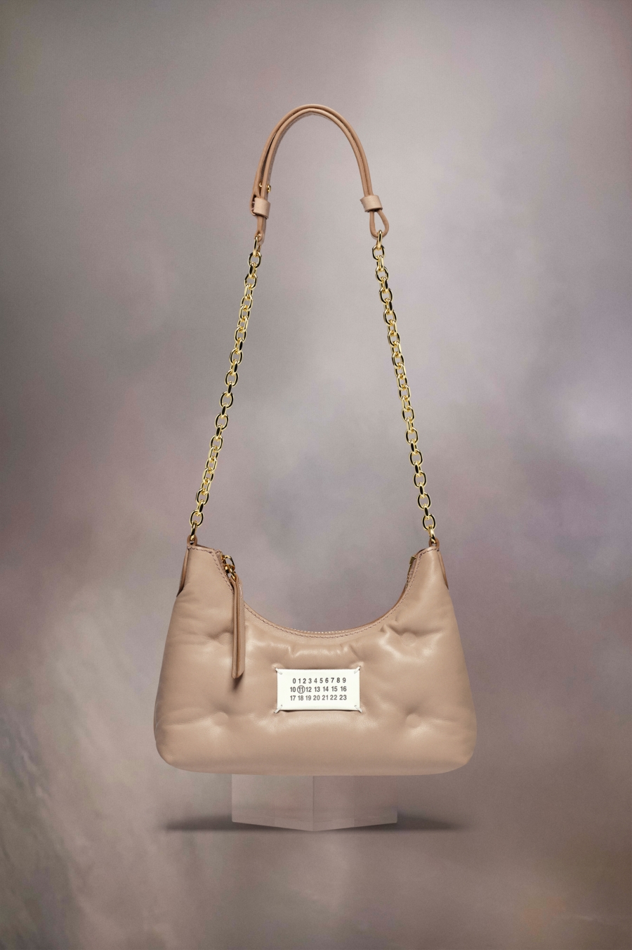 Bolsos Cruzados Maison Margiela Glam Slam Hobo Micro Mujer Blancos | 042765PUG