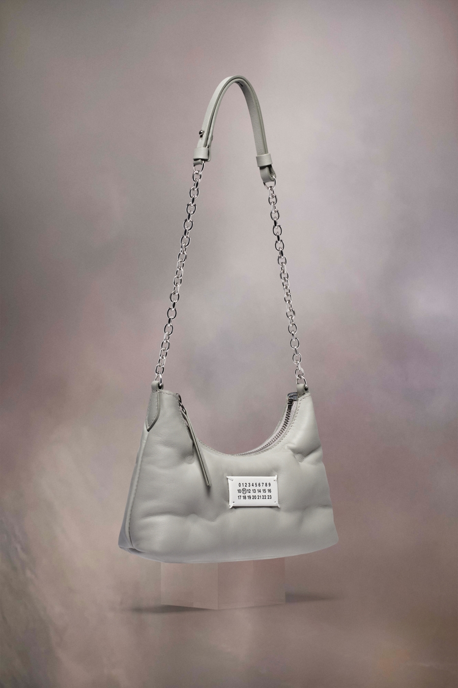 Bolsos Cruzados Maison Margiela Glam Slam Hobo Micro Mujer Blancos | 069135HQL