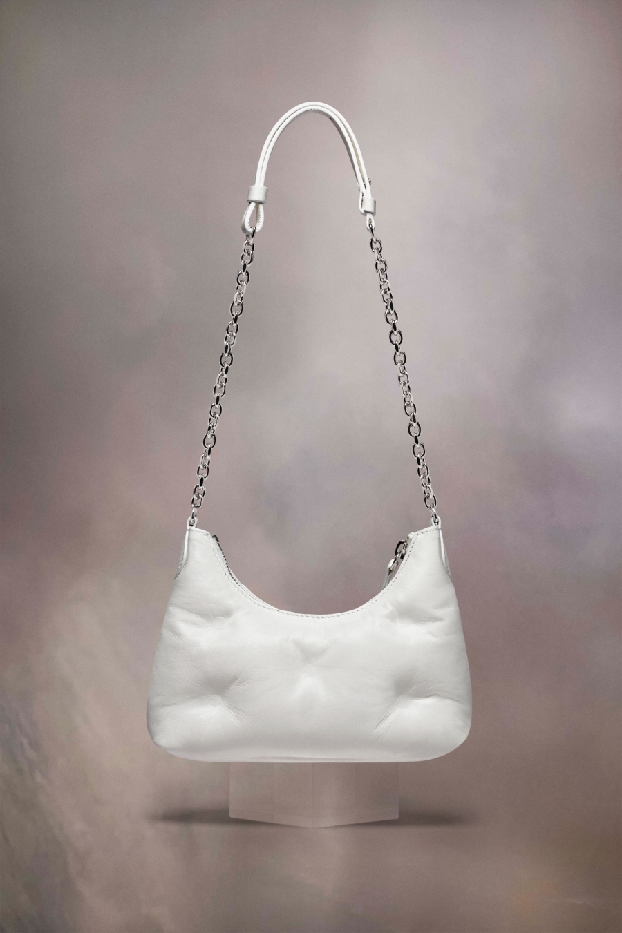 Bolsos Cruzados Maison Margiela Glam Slam Hobo Micro Mujer Blancos | 089125OXU