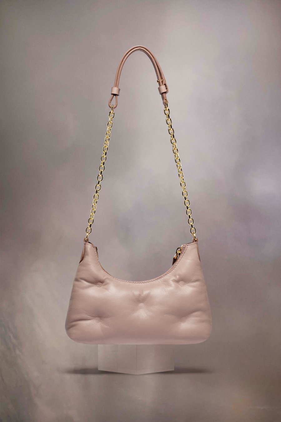 Bolsos Cruzados Maison Margiela Glam Slam Hobo Micro Hombre Blancos | 094387HNZ