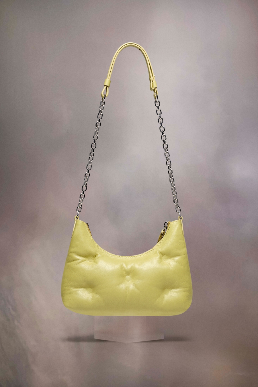 Bolsos Cruzados Maison Margiela Glam Slam Hobo Micro Mujer Blancos | 136078YLP