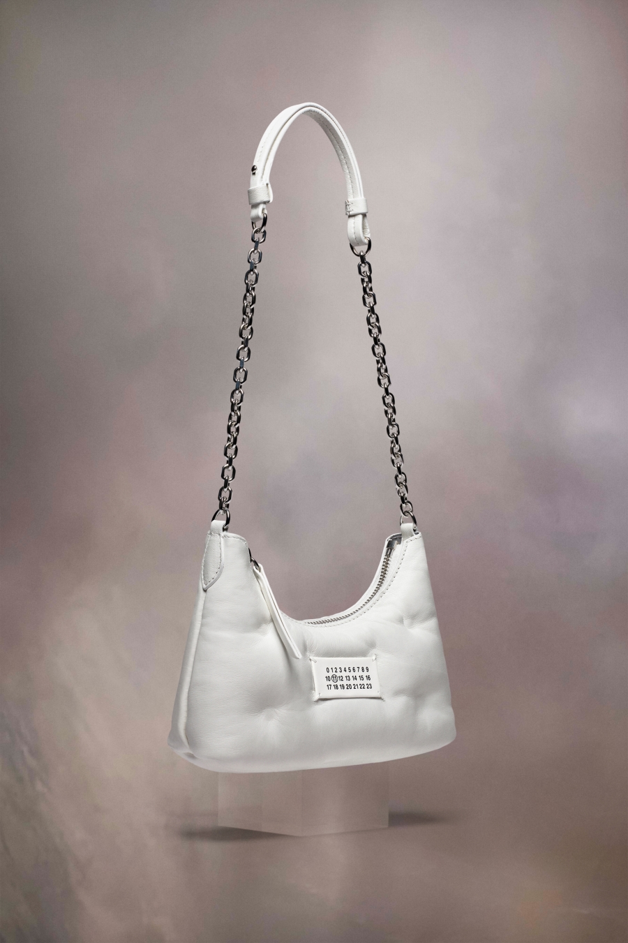 Bolsos Cruzados Maison Margiela Glam Slam Hobo Micro Hombre Blancos | 806235IYO