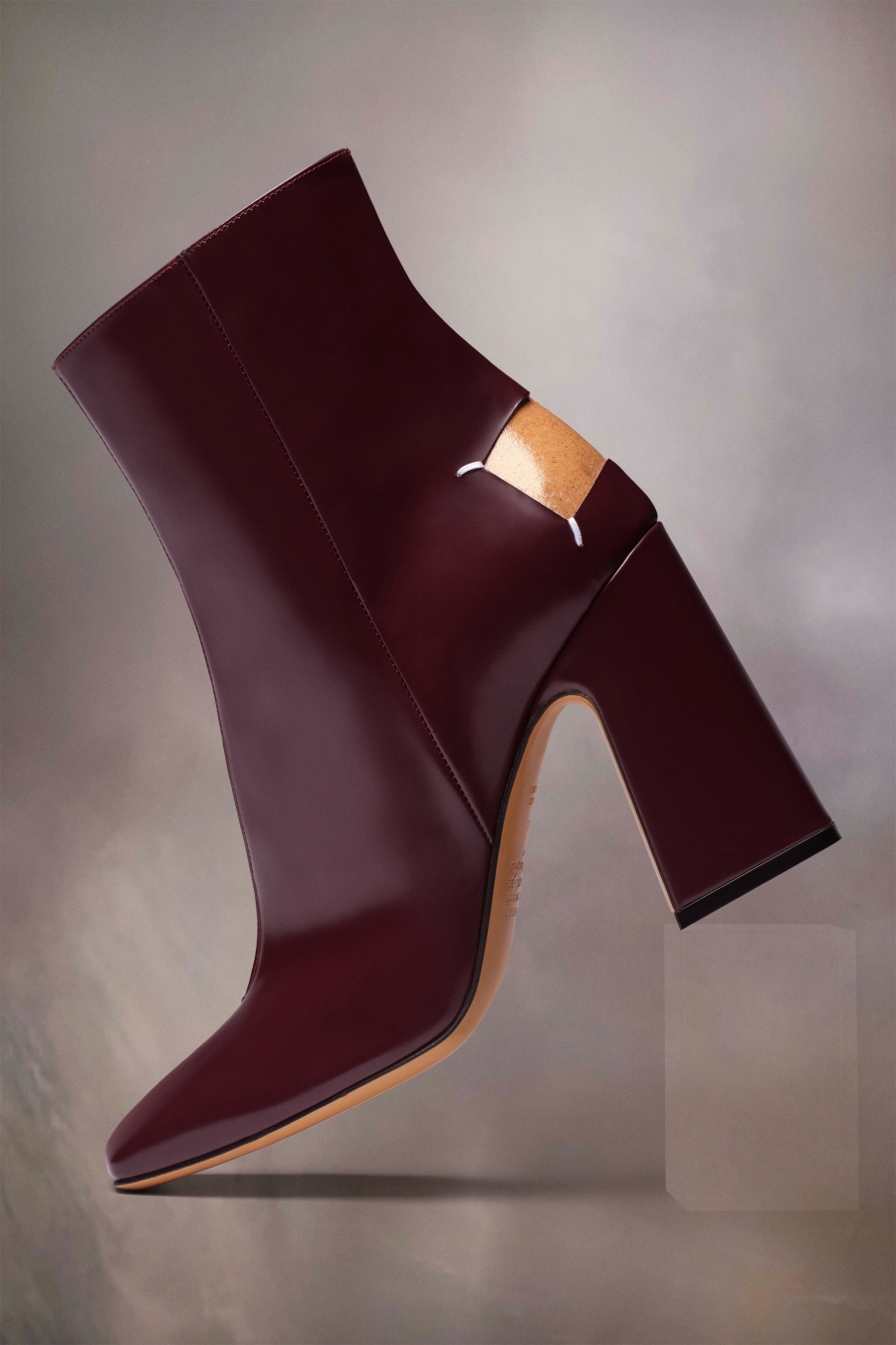 Botas Maison Margiela Four Stitches Décortiqué Mujer Vino | 980614TDV