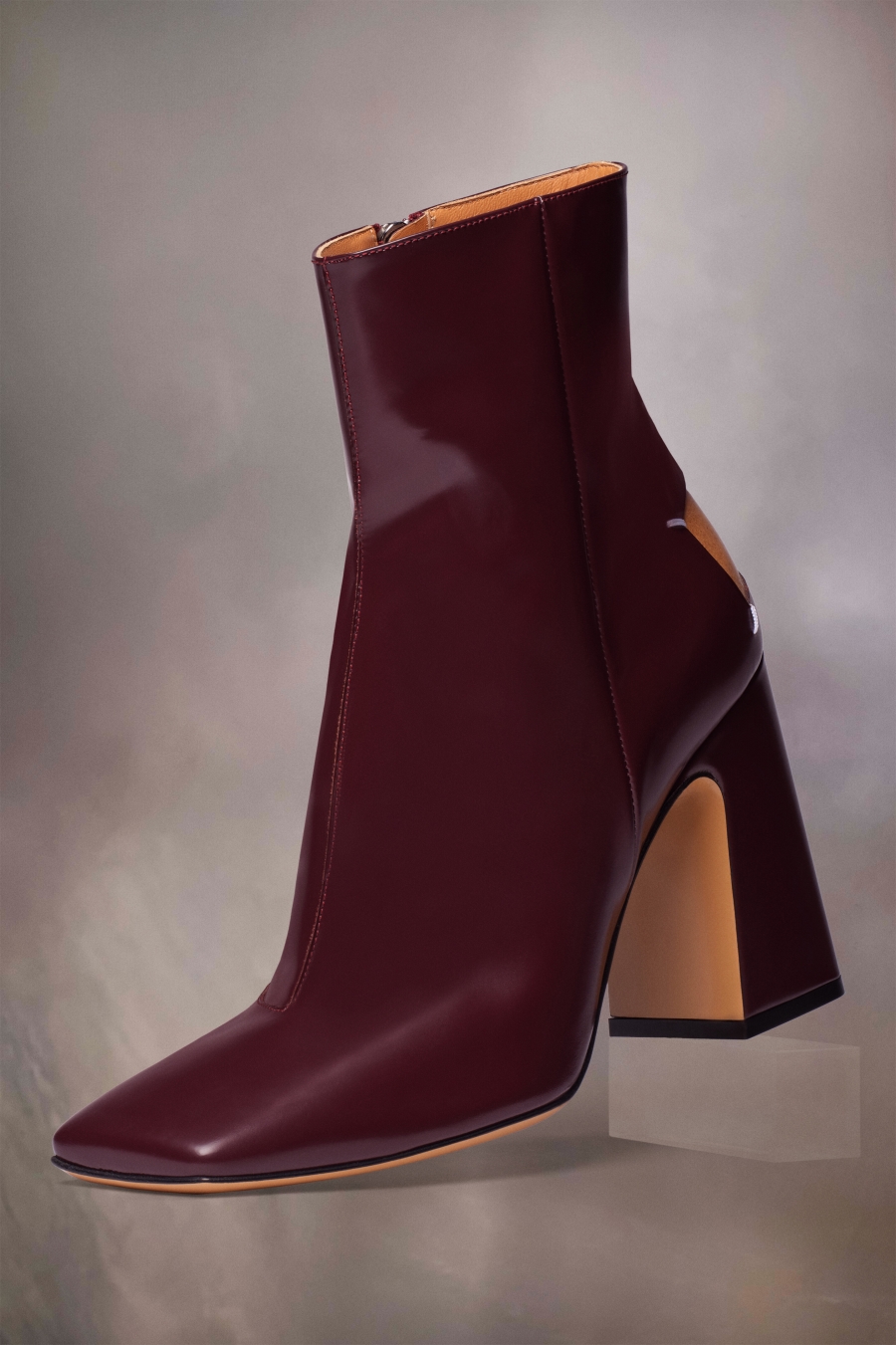 Botas Maison Margiela Four Stitches Décortiqué Mujer Vino | 980614TDV