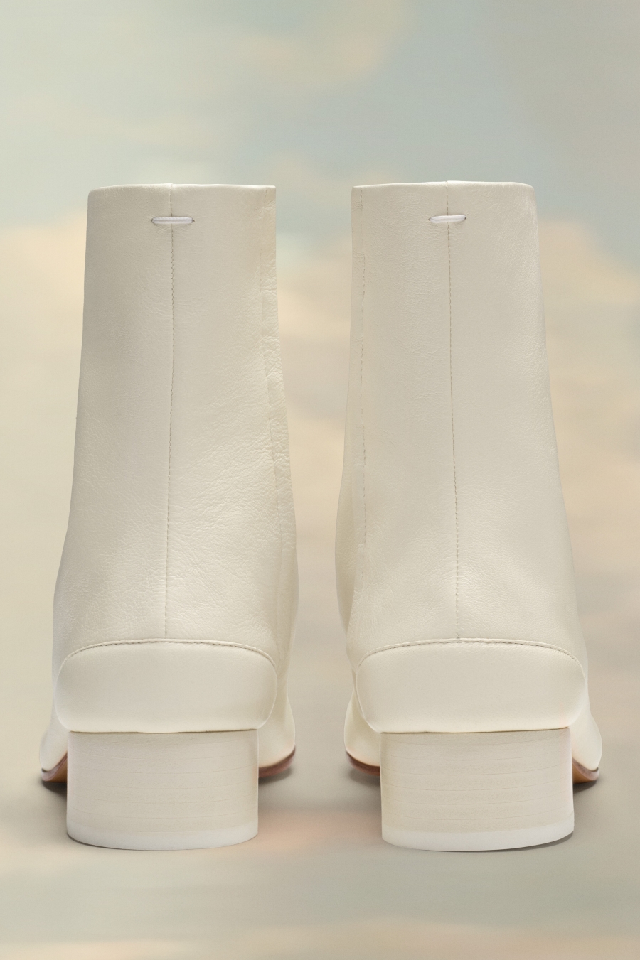 Botines Maison Margiela Tabi Mujer Blancos | 453910SMC