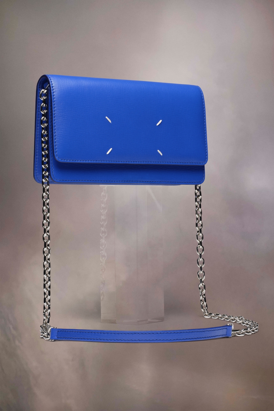 Carteras Maison Margiela Recicla Chain Mujer Azules | 192438XKB