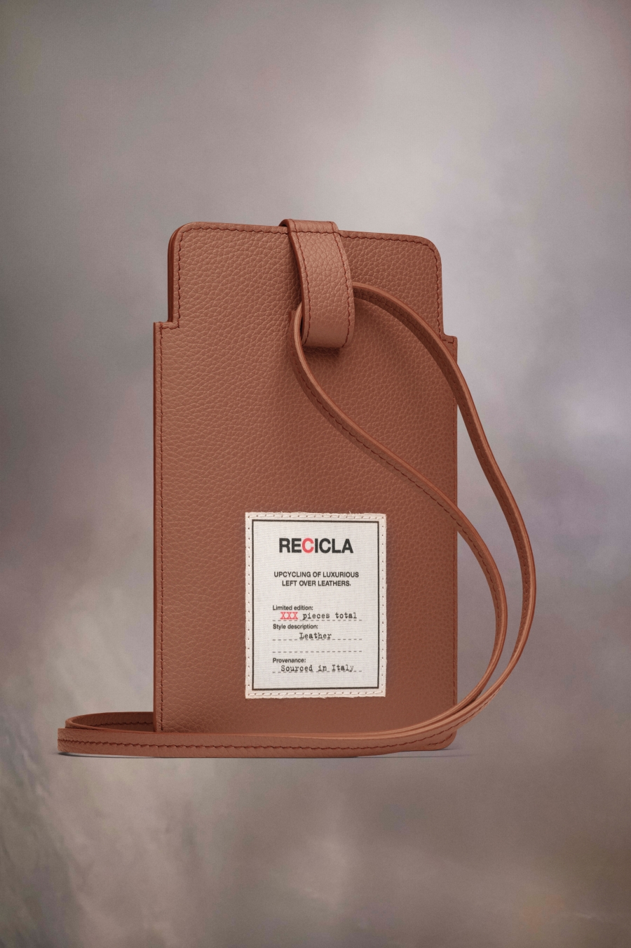 Carteras Maison Margiela Recicla Phone Holder Mujer Marrom | 386940YFK