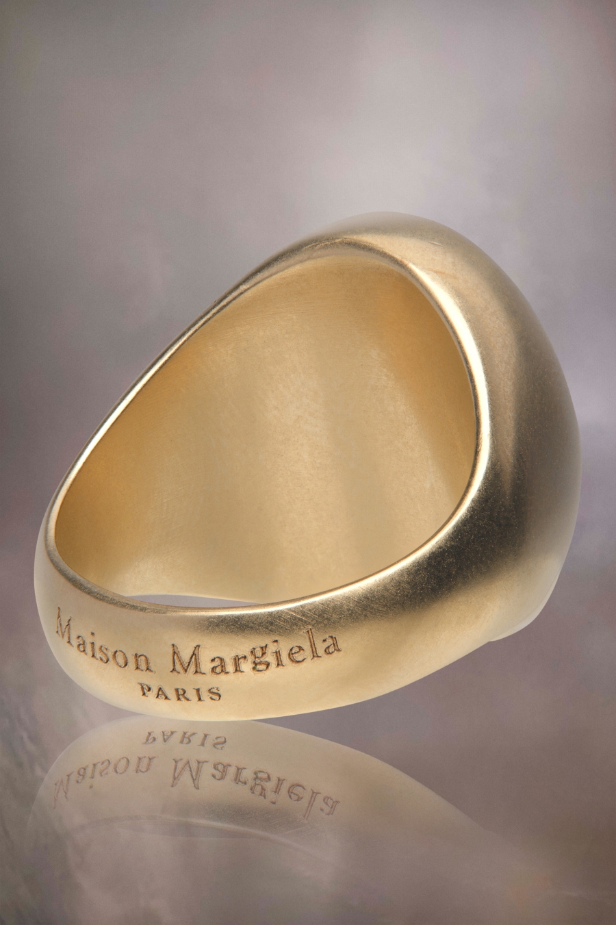 Joyería Maison Margiela Chevalier Ring Mujer Amarillos | 695083HBX