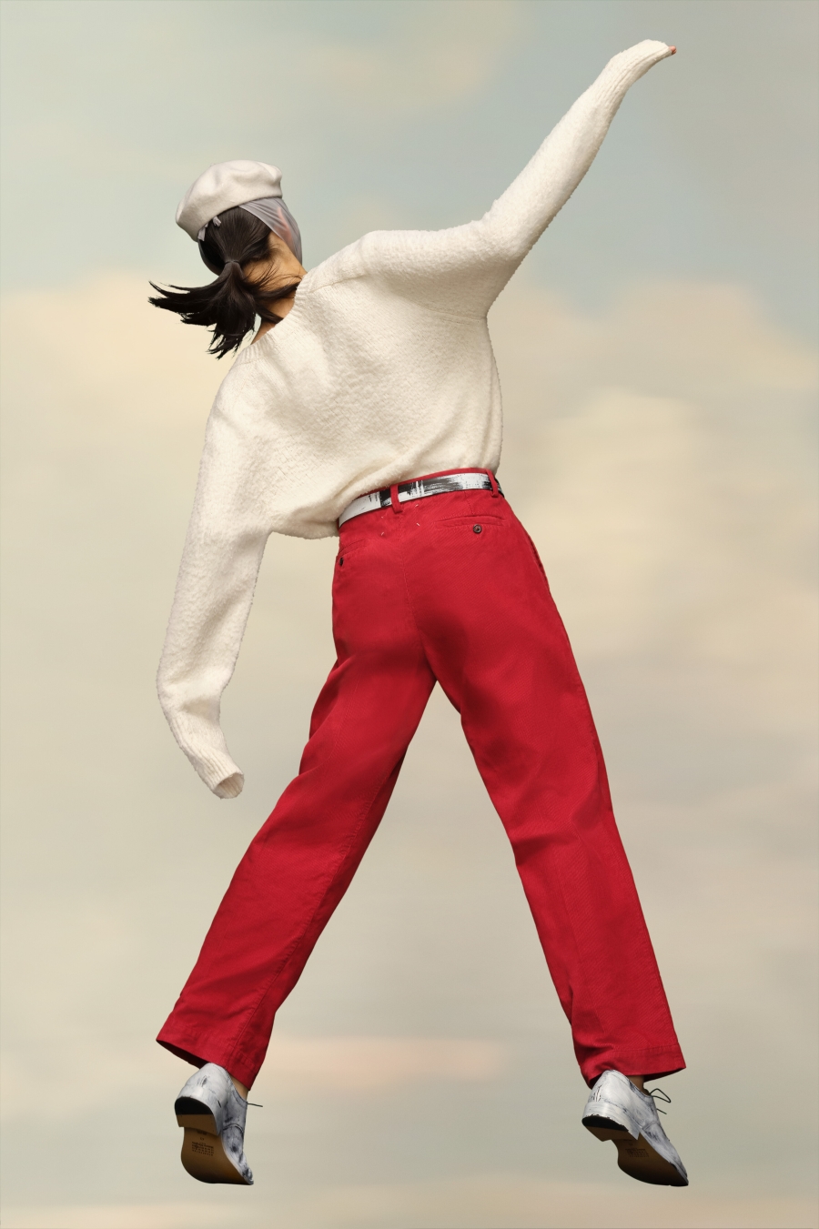 Pantalones Maison Margiela Corduroy Hombre Rojos | 314625ZLV