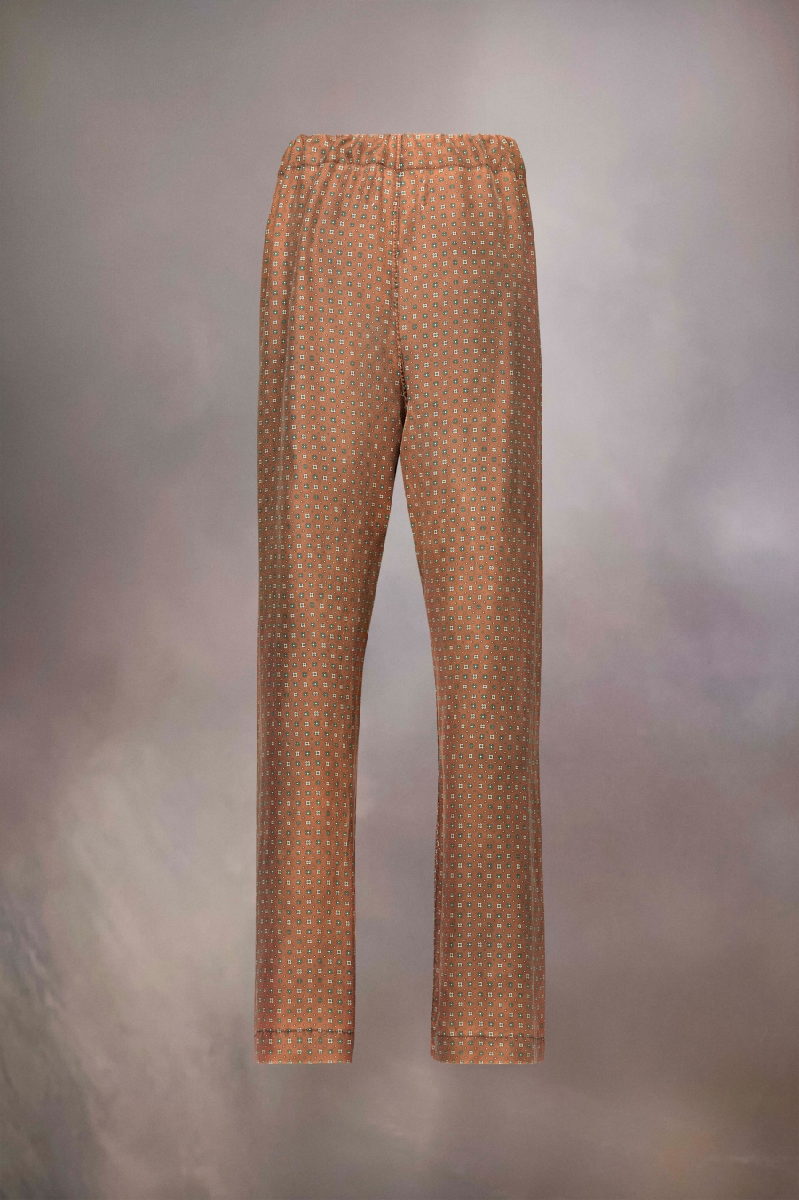 Pantalones Maison Margiela Tie Print Hombre Papaya | 196450MSR