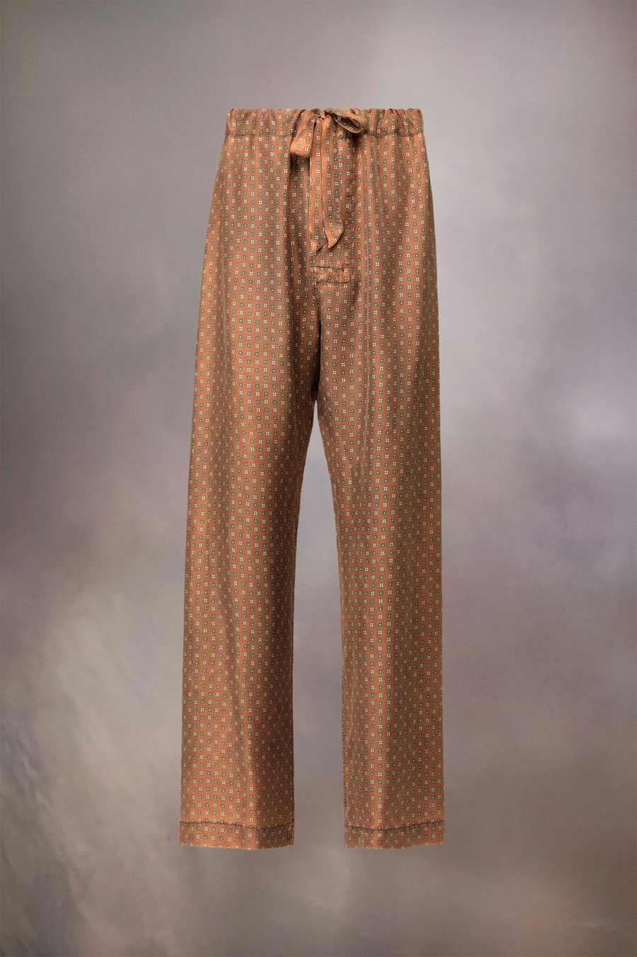 Pantalones Maison Margiela Tie Print Hombre Papaya | 196450MSR