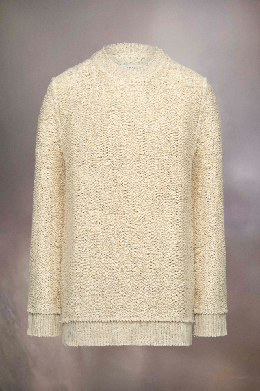 Prendas De Punto Maison Margiela Raw Woven Knit Mujer Marrom | 754026XNG