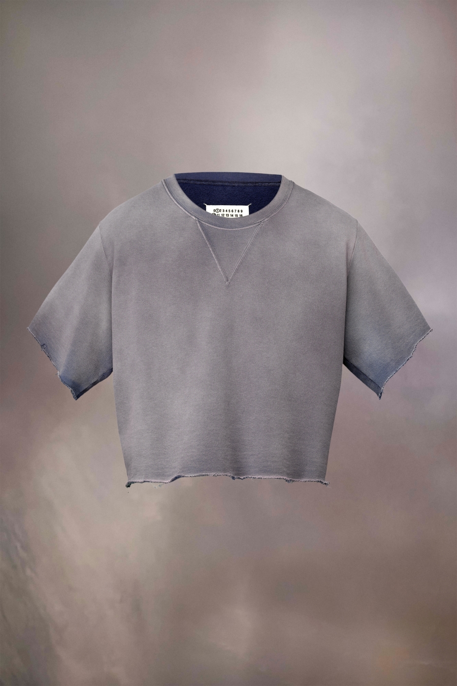 Sweatshirtss Maison Margiela Organic Algodon Corta-sleeve Hombre Morados | 108576KTU