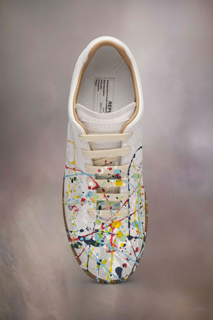 Tenis Maison Margiela Paint Replica Sneakers Mujer Blancos | 180547FXI