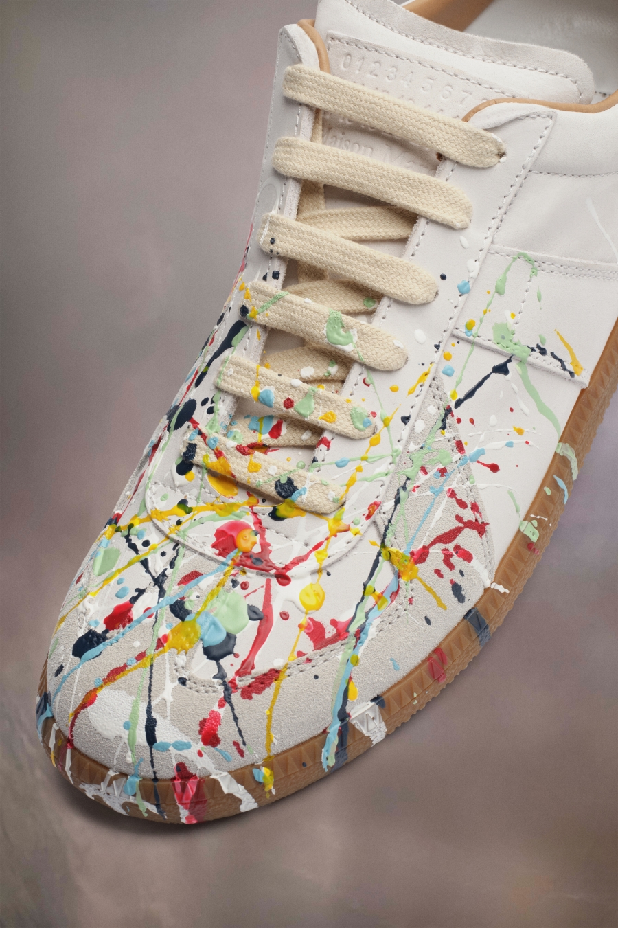 Tenis Maison Margiela Paint Replica Sneakers Mujer Blancos | 180547FXI