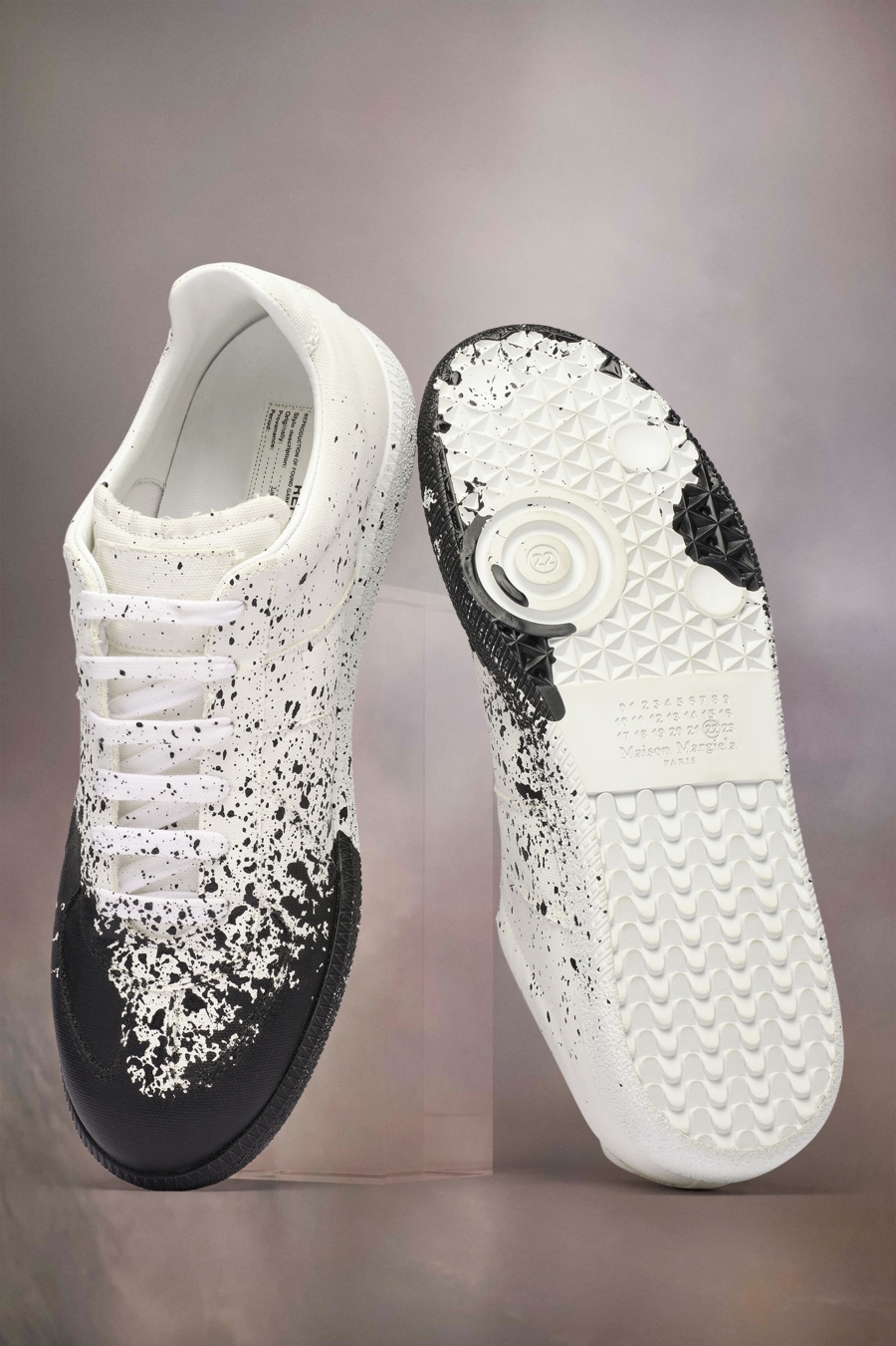 Tenis Maison Margiela Paint Replica Sneakers Mujer Blancos | 310965MLE