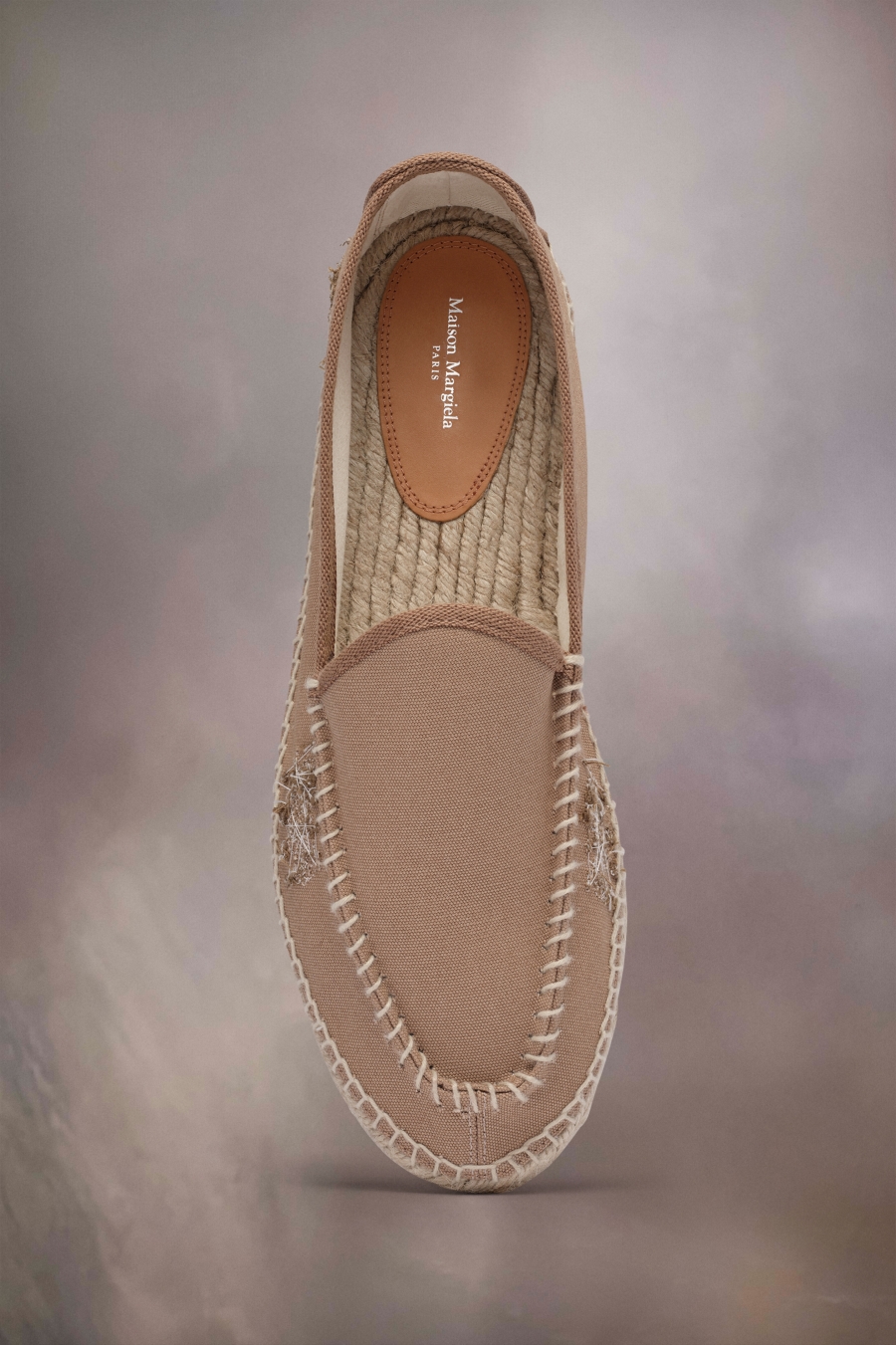 Tenis Planos Maison Margiela Embroidered Espadrilles Hombre Chamois | 153976XWI