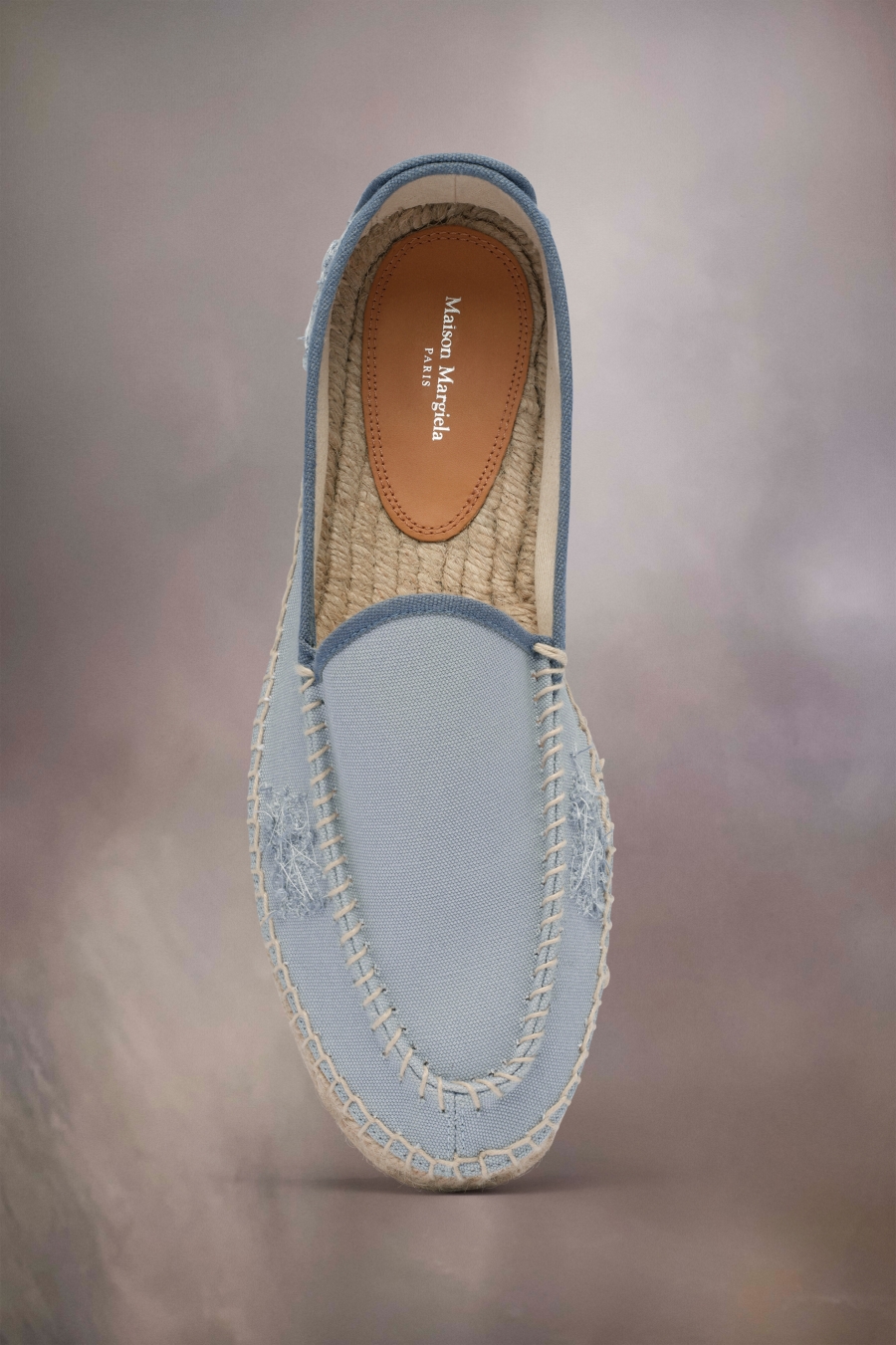 Tenis Planos Maison Margiela Embroidered Espadrilles Mujer Chamois | 528690XFQ