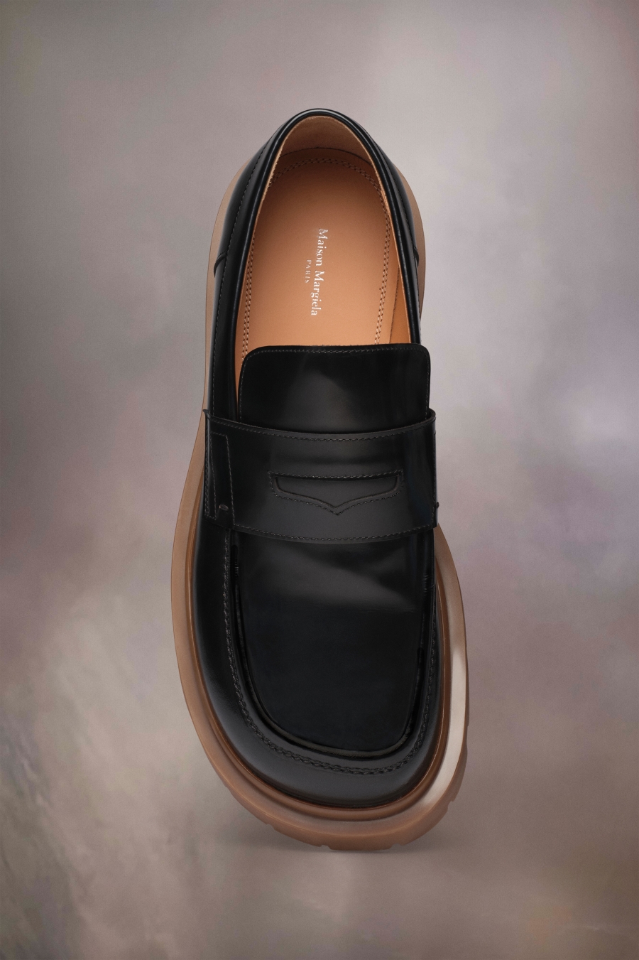 Tenis Planos Maison Margiela Ivy Loafers Hombre Negros | 057841RZN