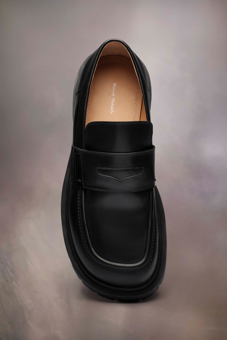 Tenis Planos Maison Margiela Ivy Loafers Hombre Negros | 512738KOJ